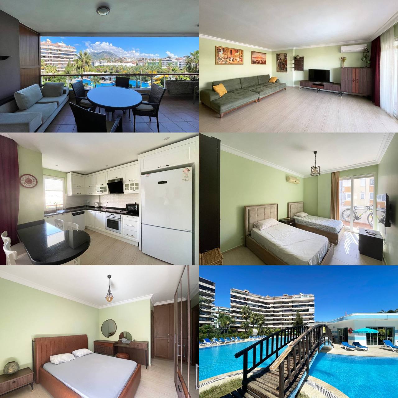 Аренда 2+1 квартира в Tosmur, Riverside Resort, 750€/месяц, 200м до моря