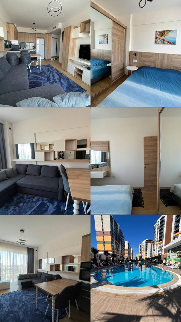 Аренда квартир ЖК ЕКПА в Анталье - 1+1 от 450 USD, 2+1 600 USD