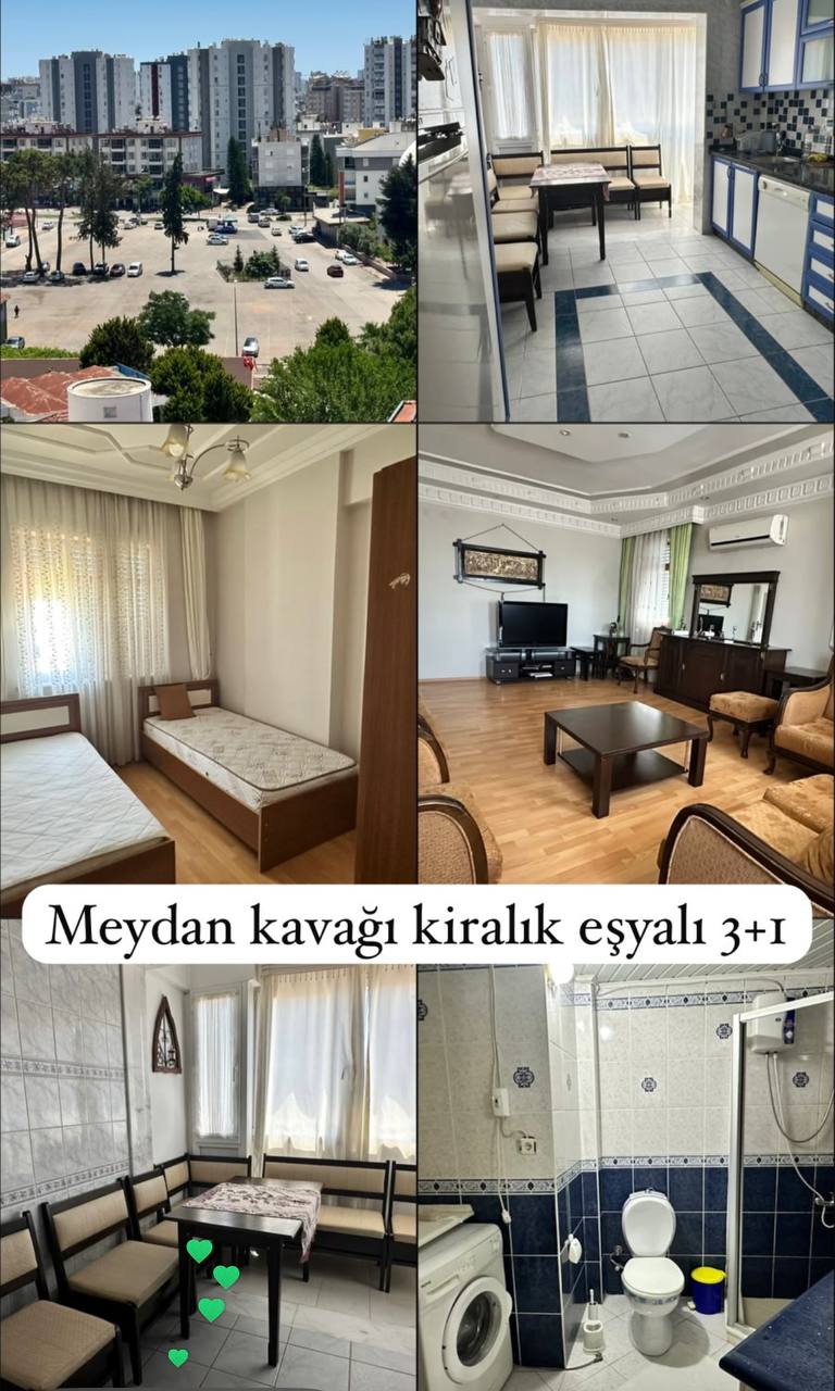 Сдача в аренду меблированной квартиры 3+1 в Муратпаша, район Мейдан Кавагы