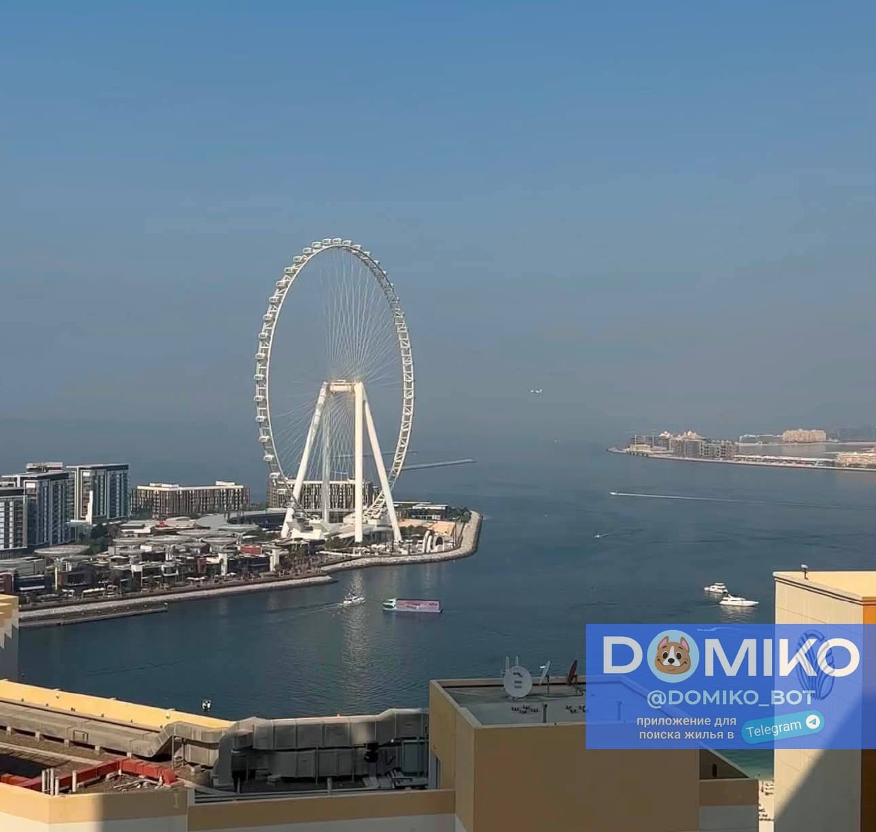Two-bedroom apartment with sea view in Shams 1, JBR