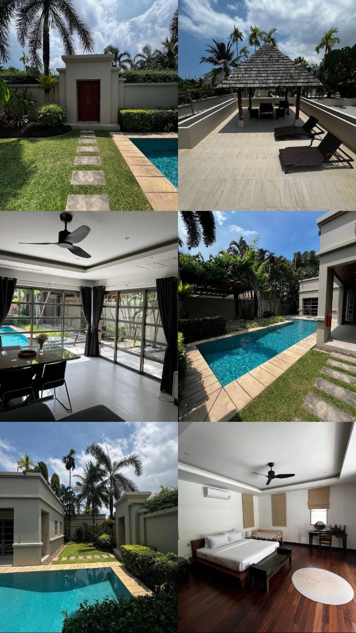 Аренда виллы в комплексе The Residence Resort, Банг Тао, 2 спальни, бассейн