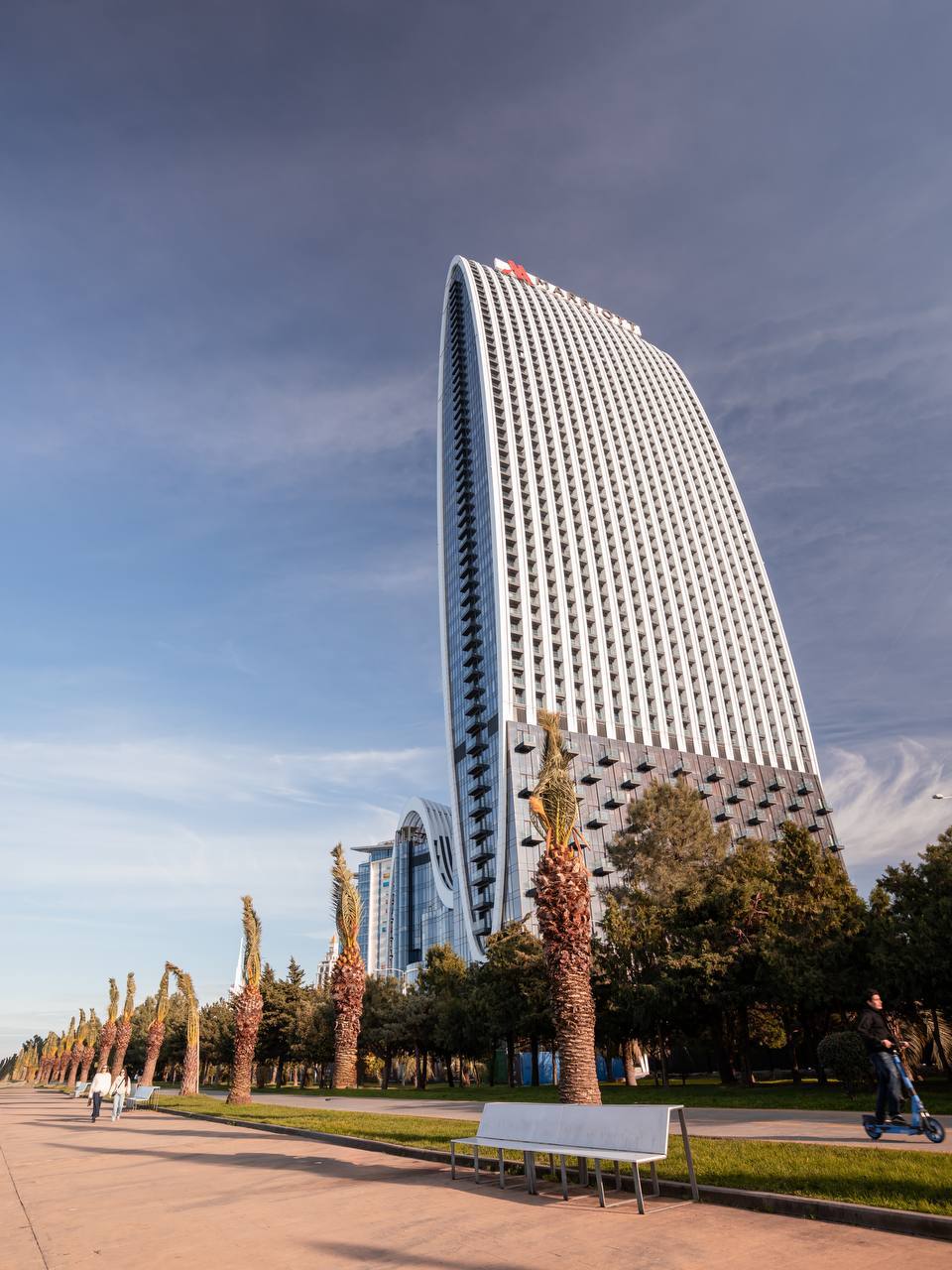 Studio, 35m2, 21st floor, Alliance Privilege, sea view, 700 USD/month or 160 GEL/day