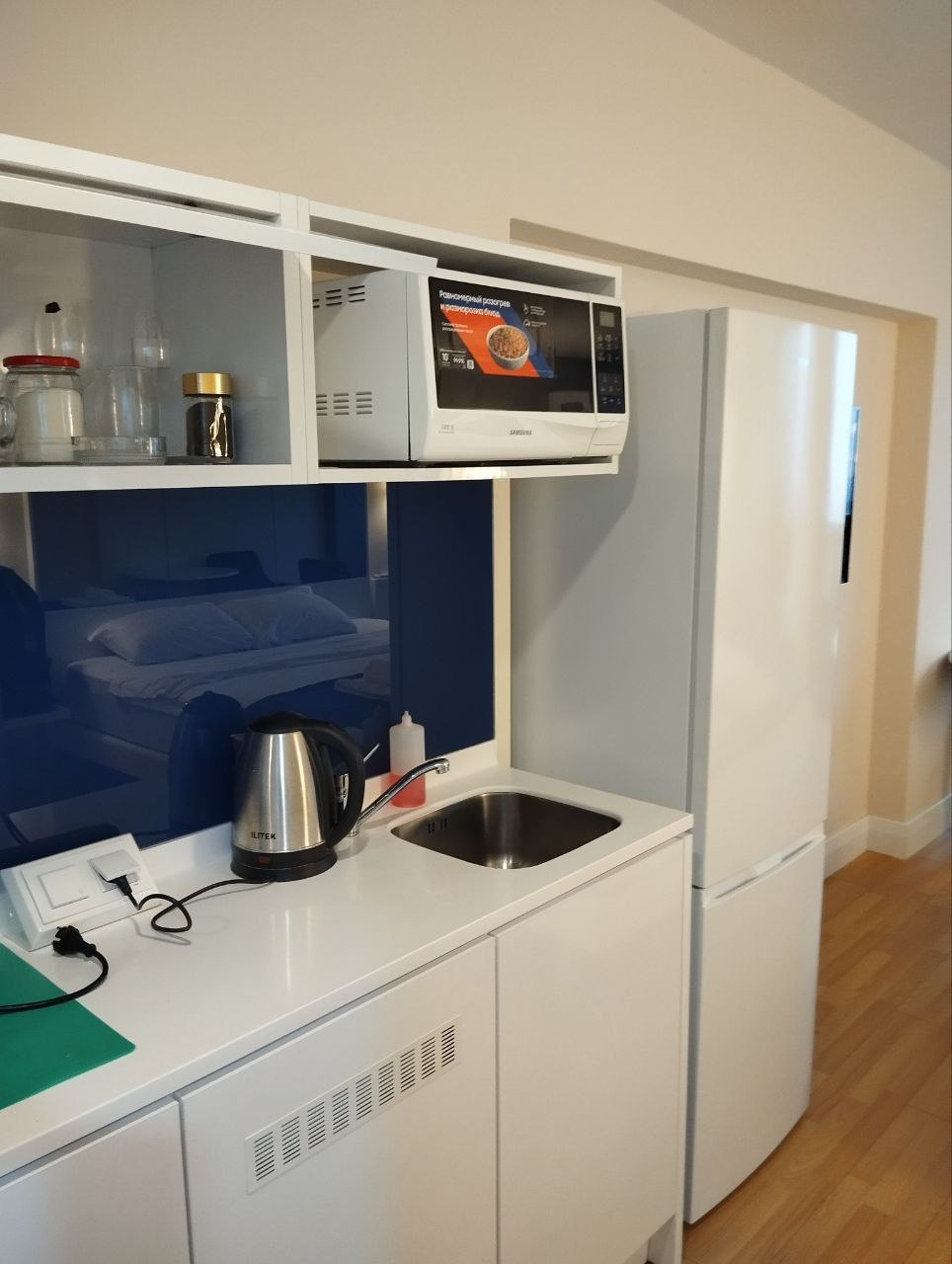 Студия 30 кв.м, 29-й этаж ORBI CITY Block D1 Батуми. Панорамный вид на море и город, 2+2 места.