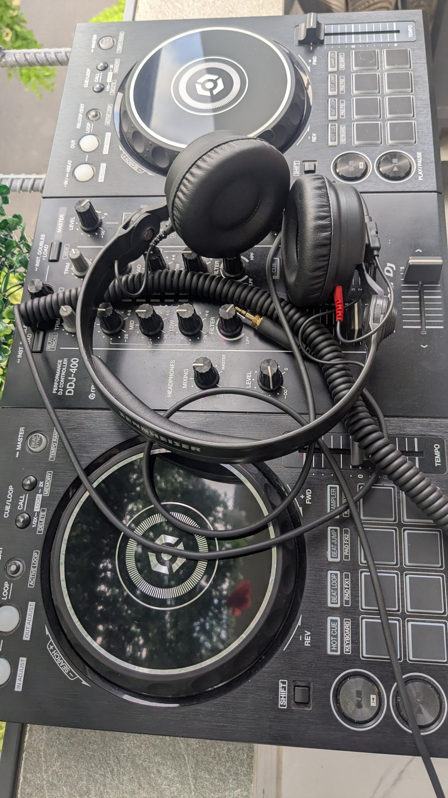 Продажа — DJ контроллер pioneer Ddj 400 + наушники senhiser hd25 + шнуры — 10 млн
