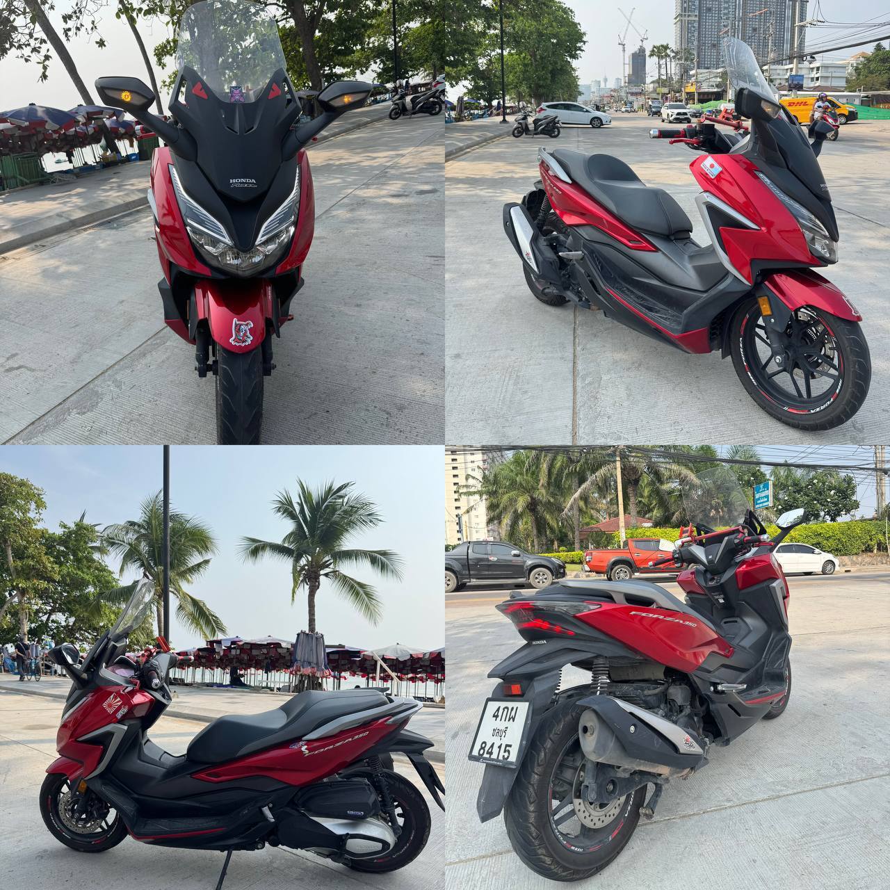 Honda Forza 350 2023, скутер, аренда с гибким графиком по датам