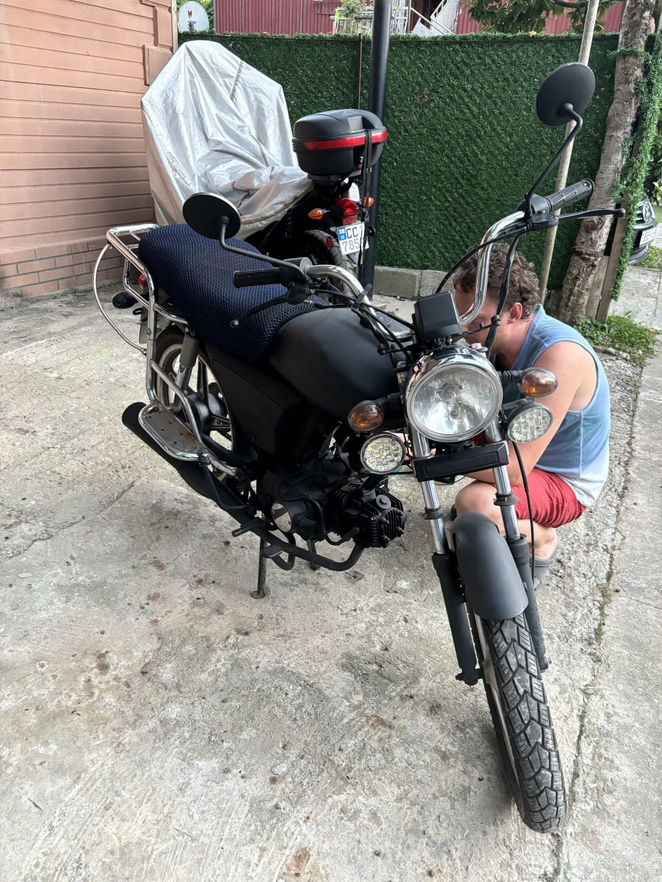 NAMA moped 2017, 125cc, mechanical transmission, Tbilisi