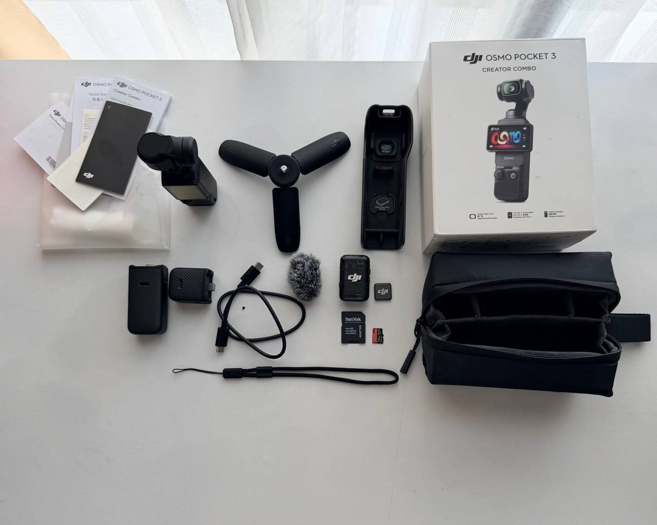 Продам DJI Osmo Pocket 3 Creator Combo в полном комплекте