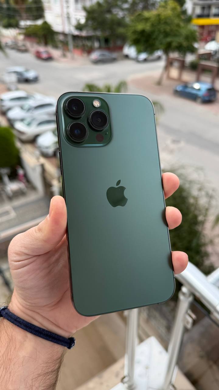 Продажа — iPhone 13promax 256 gb, в идеальном состоянии, без ремонтов, с турецкой регистрацией.  💰 38.000 TL 📍 Анталия, Коньяалты, Лиман