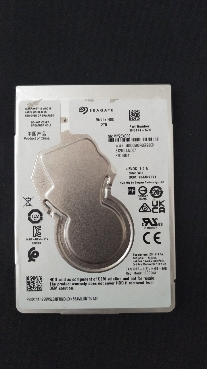 Продажа HDD Disk 2.5 на 2Tb