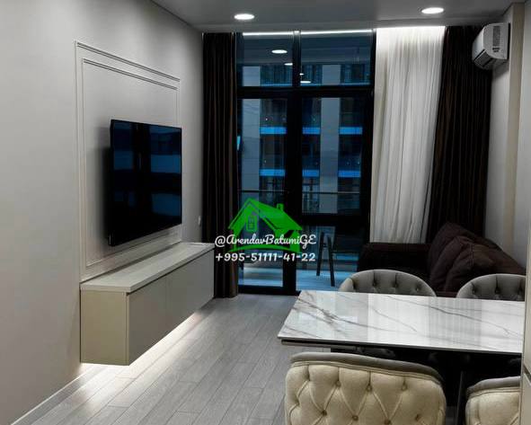 Сдам новую квартиру 1+1, 50 м², комплекс BST, ул. Шартава 16