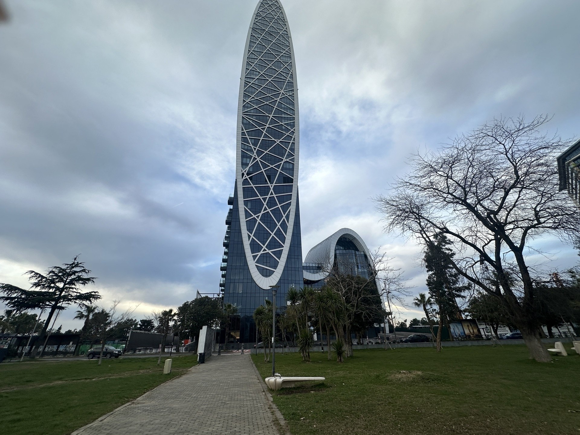 1-bedroom apartment for sale, sea view from 28th floor, Alliance Privilege, Batumi