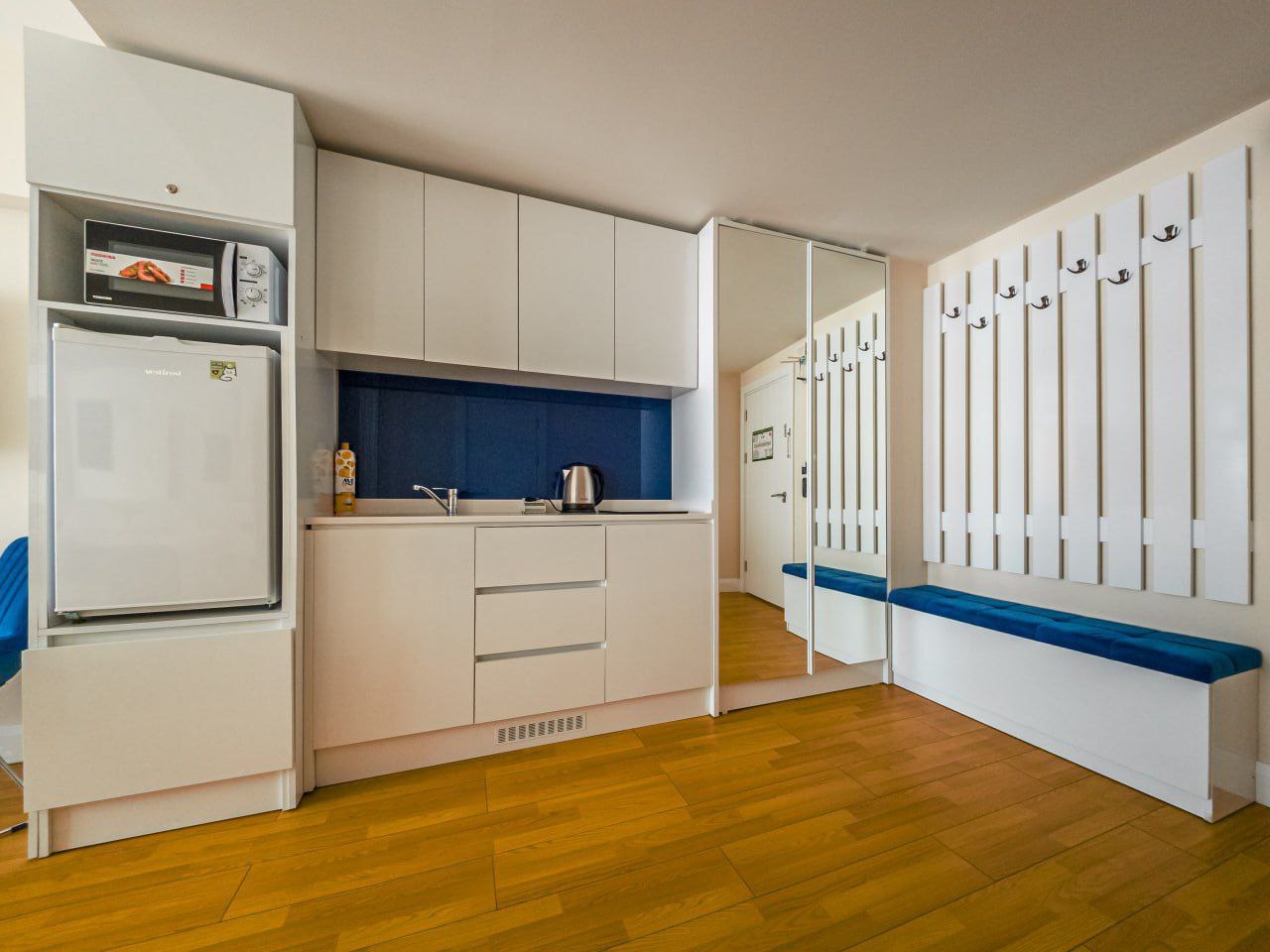 Премиум-студия 38 кв.м, 45 этаж, вид на море, ORBI CITY