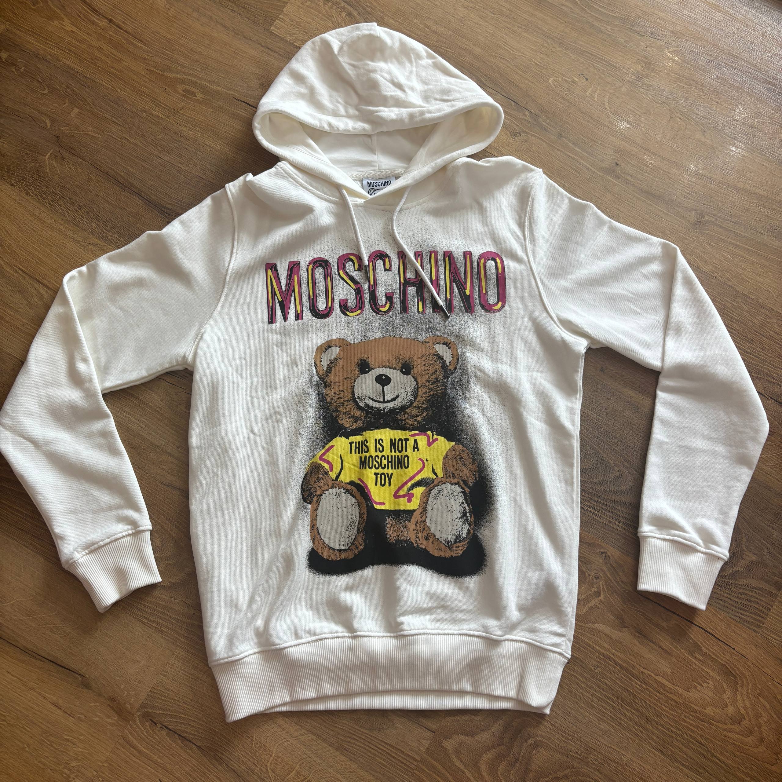 Продажа - Одежда Moschino Teddy Bear Hoodie, размер M-L