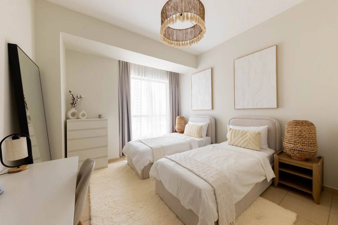 Кровать в Shams 4 Tower, JBR от 1799 AED в месяц, все коммунальные услуги включены