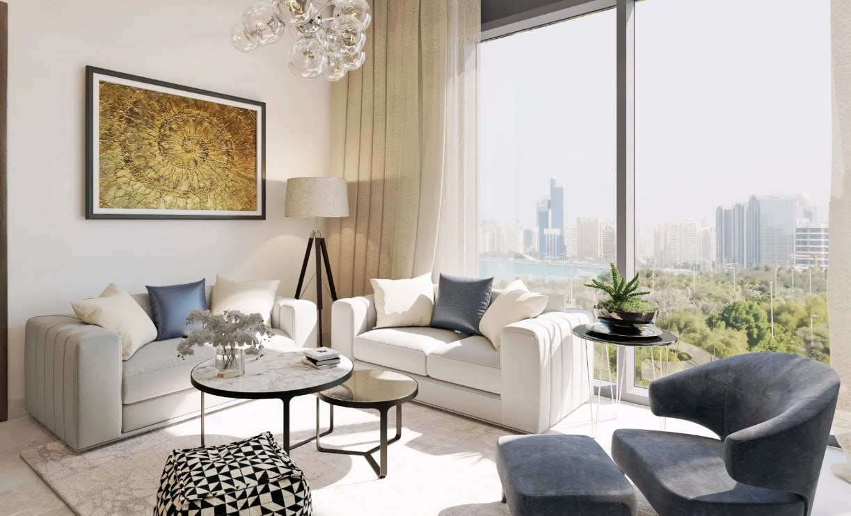 Продажа — Apartment. 1 Bedroom в Sobha Greek Vista Heights, Sobha Hartland, 610 sq.ft, вид на Burj Khalifa и Downtown Dubai 💰 1350000 AED 📍 Dubai #Sale #Apartment