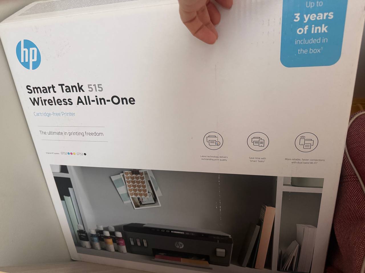 Продажа — цветной принтер HP Smart Tank с Wi-Fi и сканером