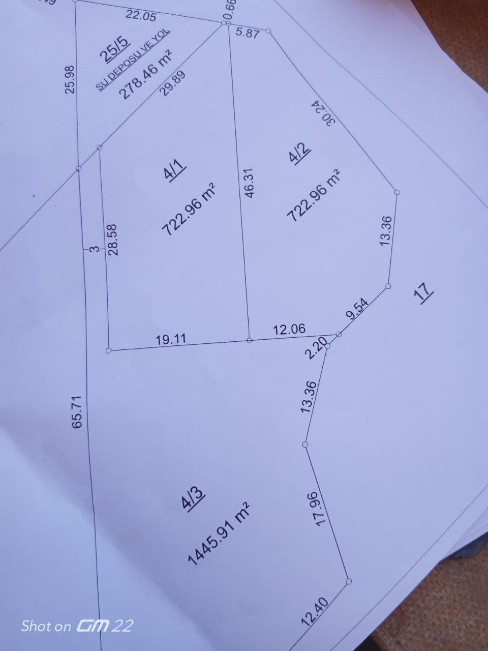 Продажа земли 723м2 в деревне Баглы/Османгази, рядом с парком Улудаг