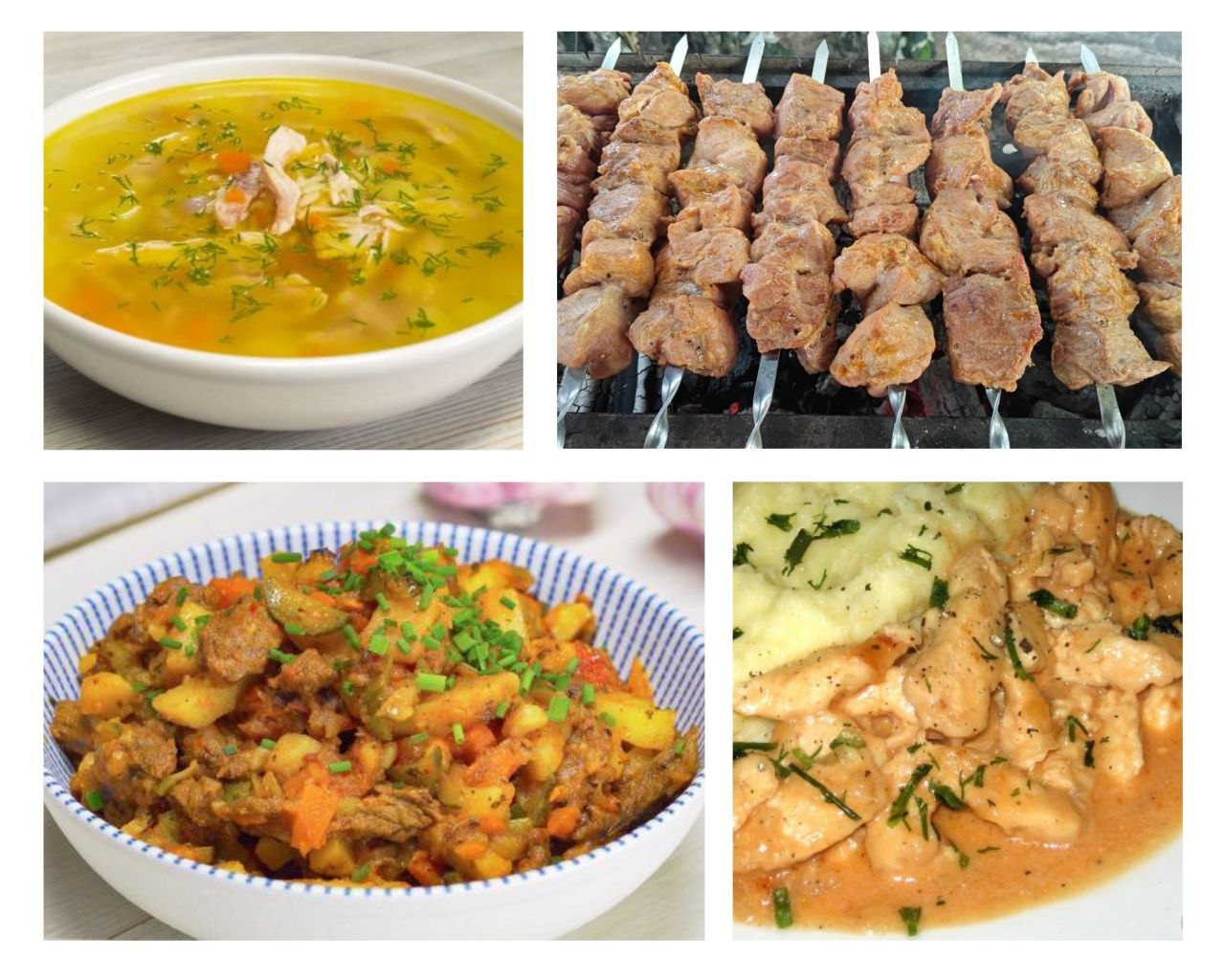 Русская кухня с доставкой в Нячанге, супы и мясные блюда