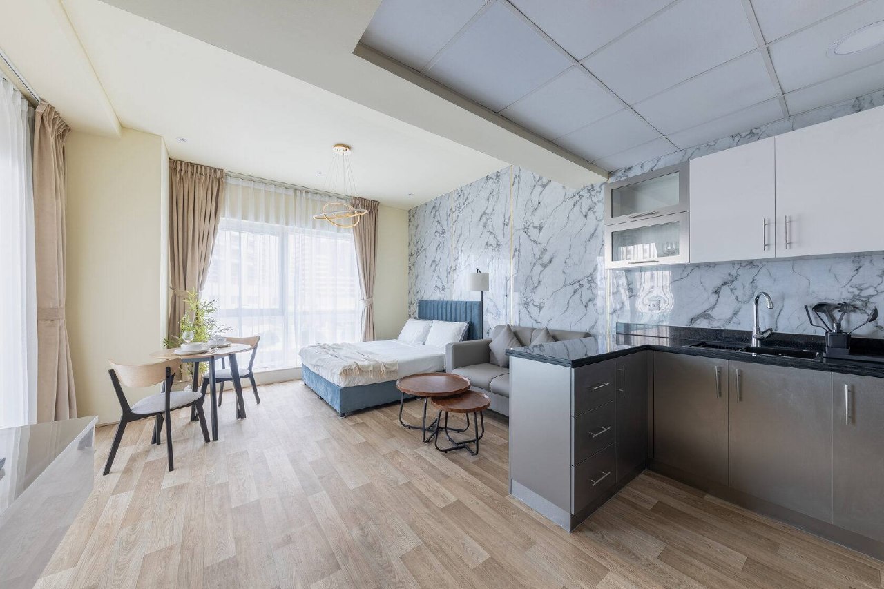 Студия в Dubai Marina, Royal Oceanic Tower - 6399 AED в месяц