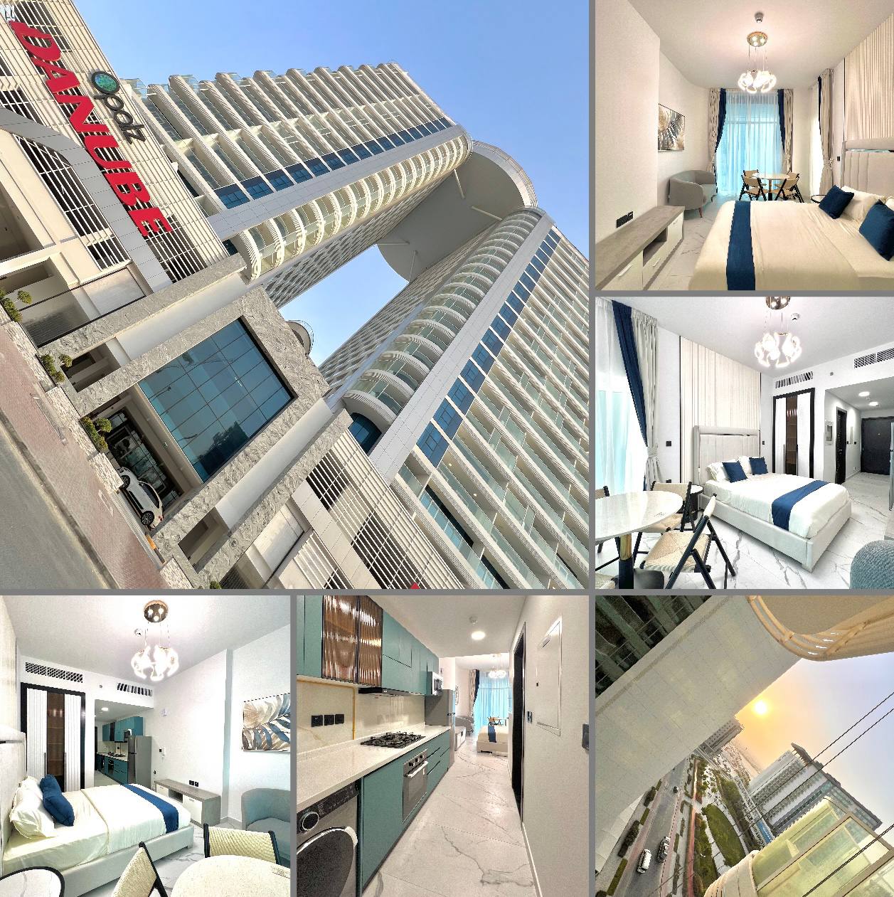 Студия в Opalz by Danube, Арджан, меблирована со счетами, 3900 АЕД в месяц