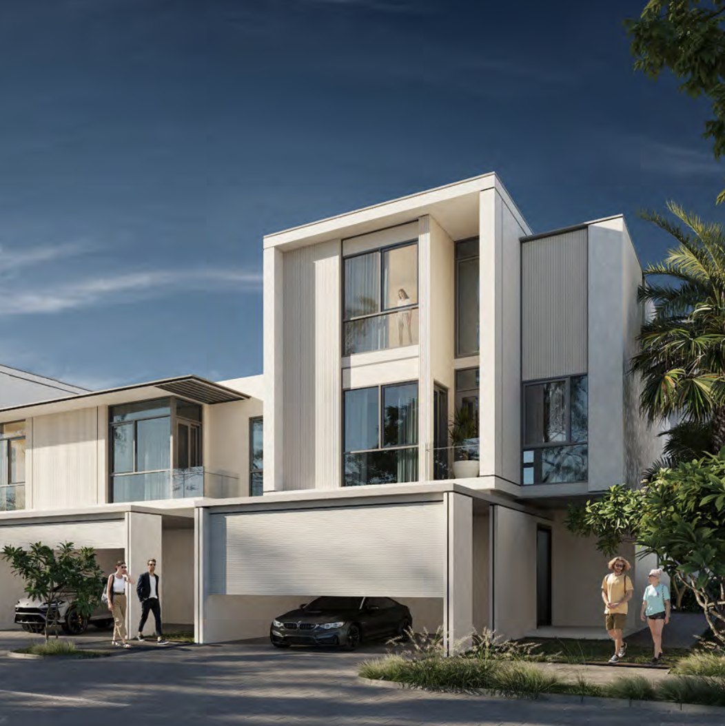Sale — 4-bedroom townhouse, corner plot, D11 Opal Gardens, park view, 4850 sqft, handover 2026 💰 6,500,000 AED 📍 Dubai #Sale #Townhouse #Dubai