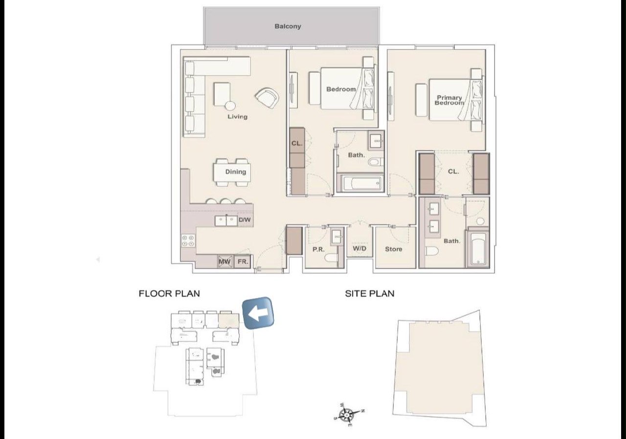 Sale — Apartment Ellington House 4, Dubai Hills Estate, 2BR