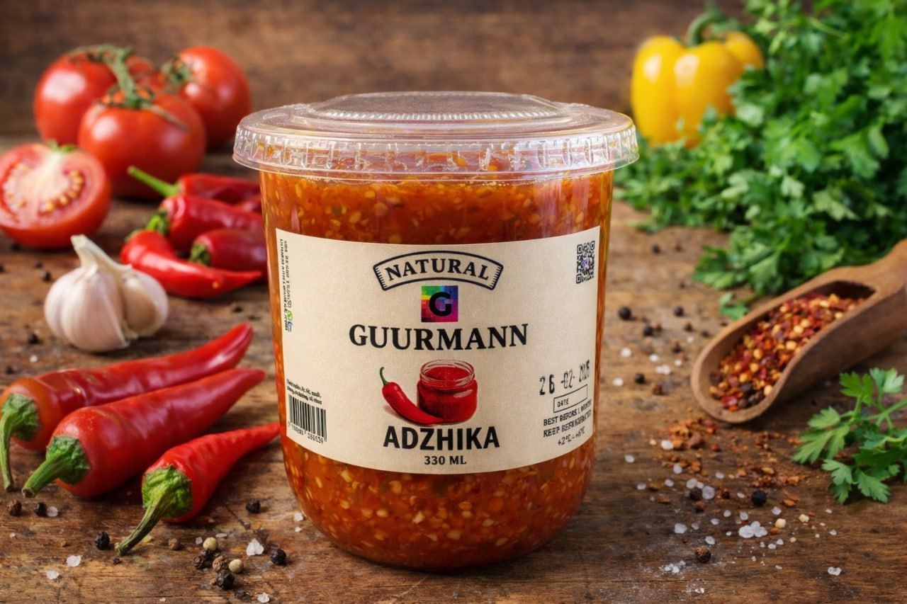 Adjika hot sauce — aromatic spice mix, 29990 VND