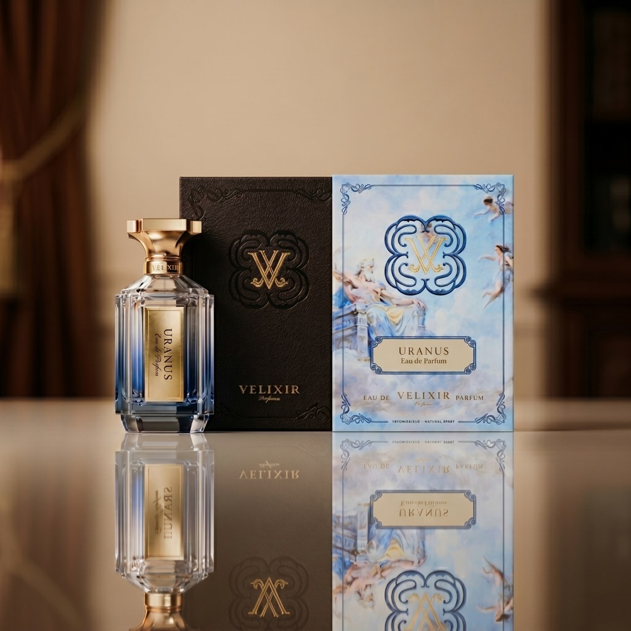Sale of original local brand perfumes (Velixir, Mykonos, Onix, Elvicto)