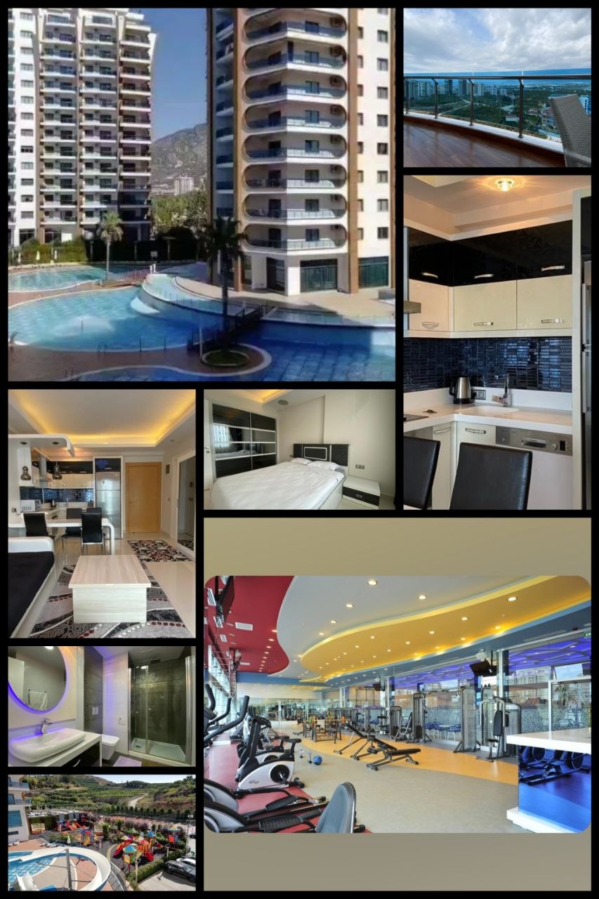 Продается апартамент 1+1 в комплексе Азура Парк, Alanya Mahmutlar