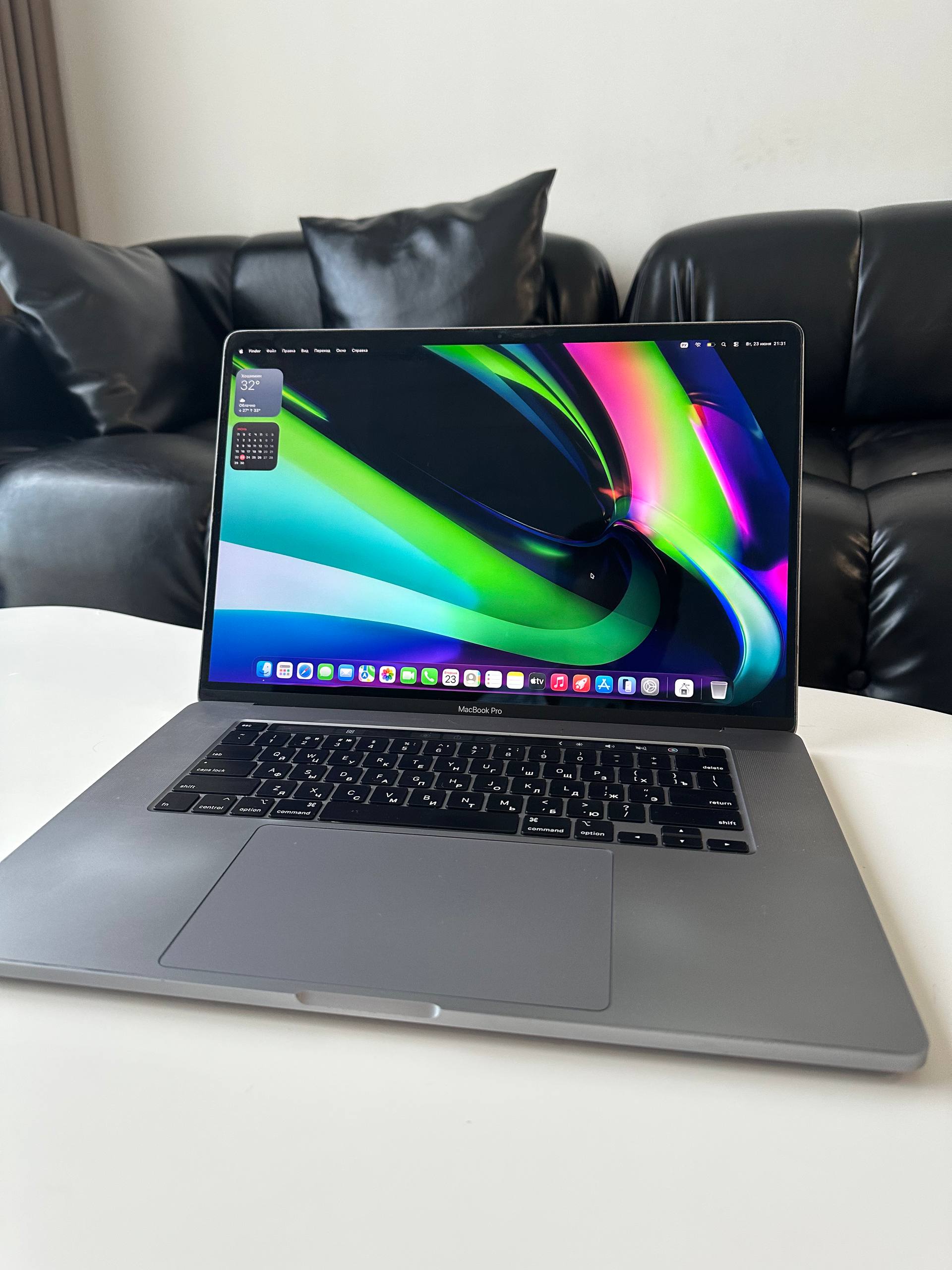 Продажа MacBook Pro 16" (2019) i7, 512GB SSD, 16GB RAM