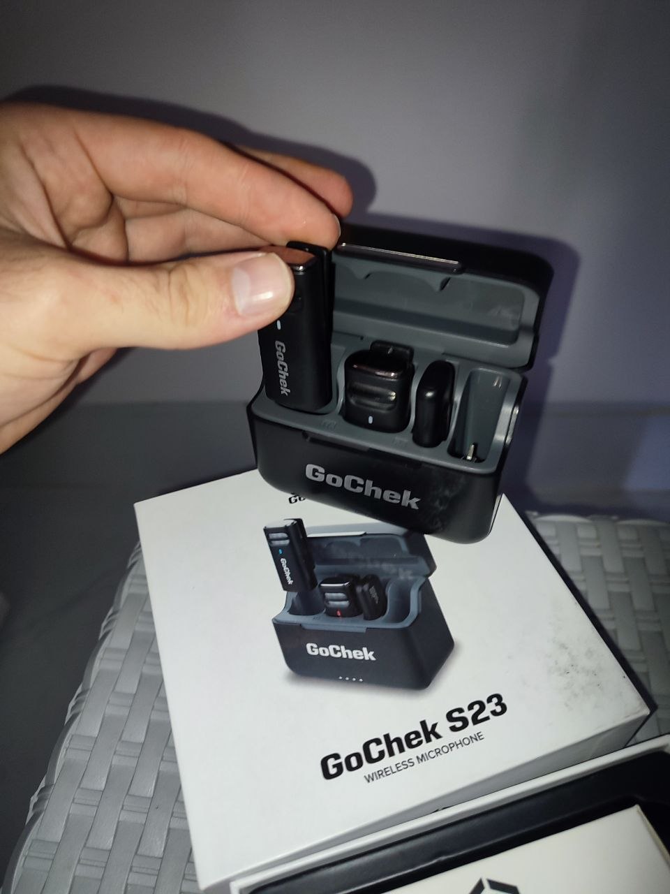 Продажа беспроводного микрофона GoChek S23