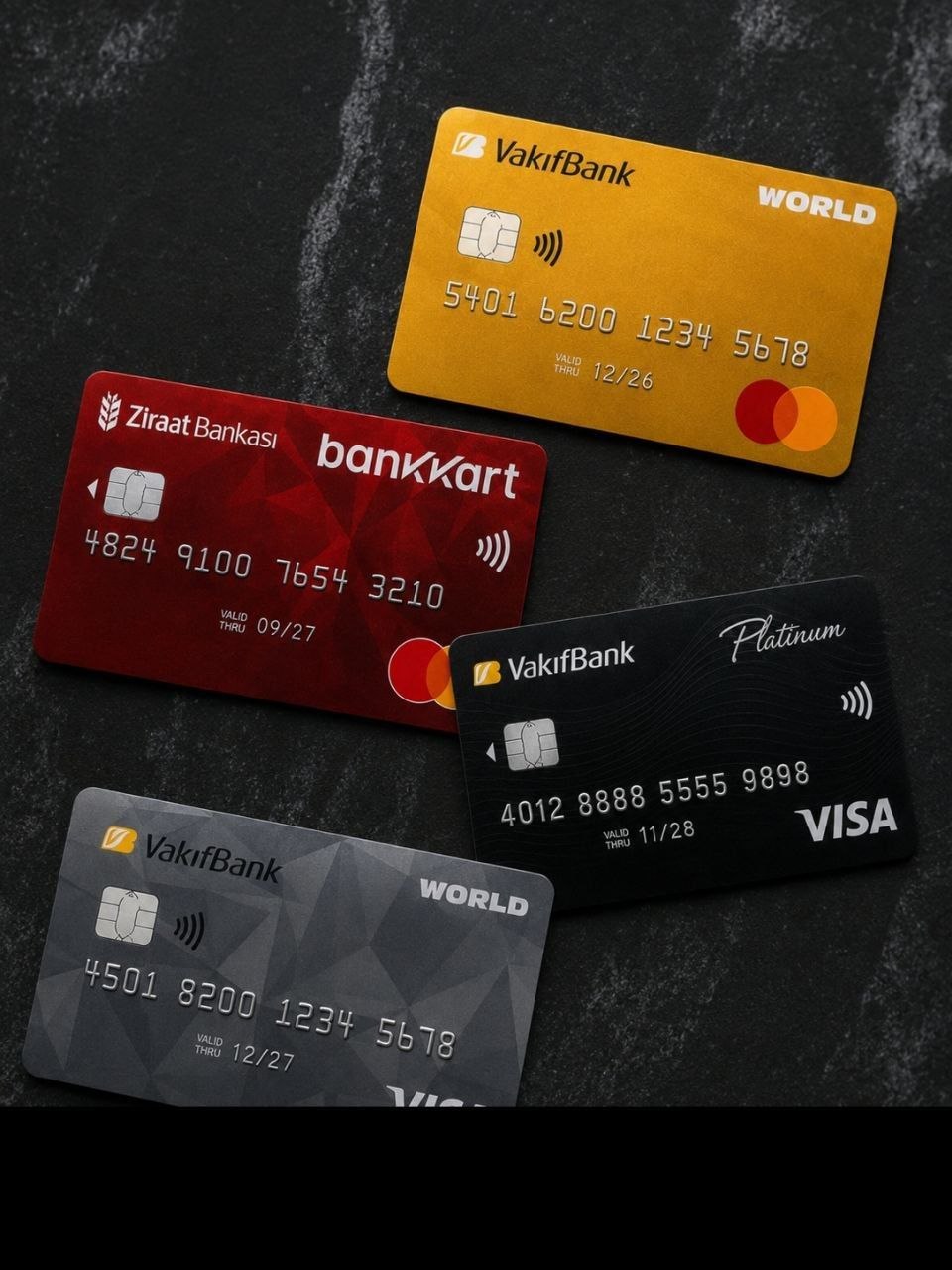 Помощь в оформлении банковских карт в Турции (Ziraat, VakıfBank, İş Bankası)