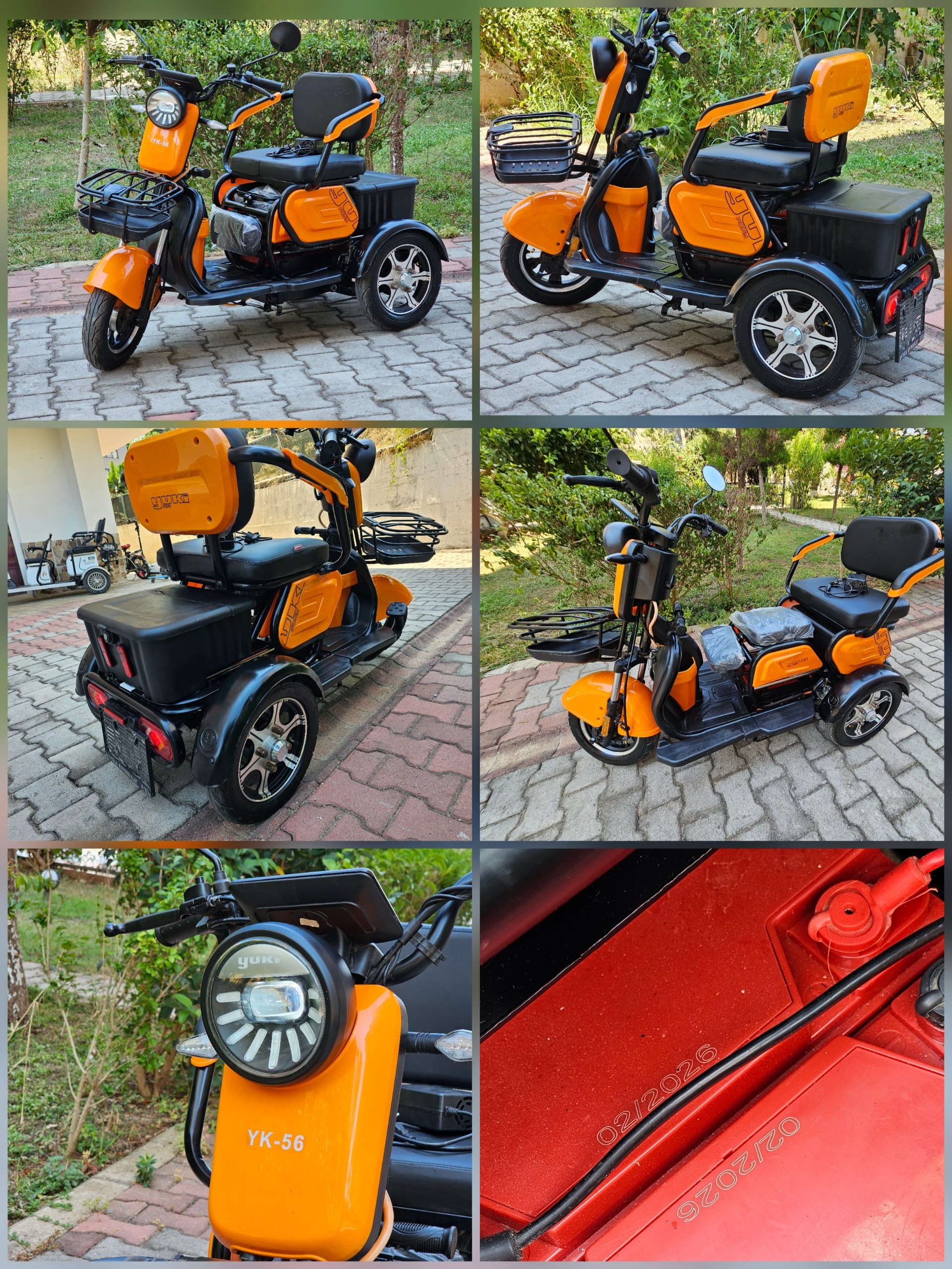 Продажа — Motor Trike Yuki YK-56 Pony 800W