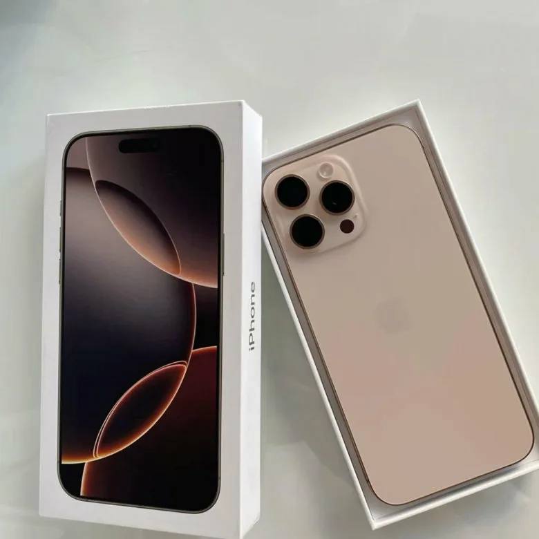 Продажа iPhone 16 Pro Max 256GB, золотистый, АКБ 91%