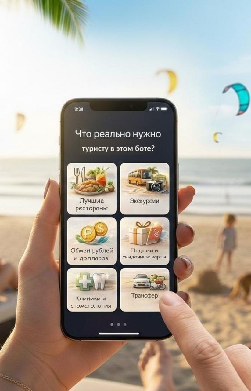 Услуга — Туристический гид-бот по Муйне от Discover Tour