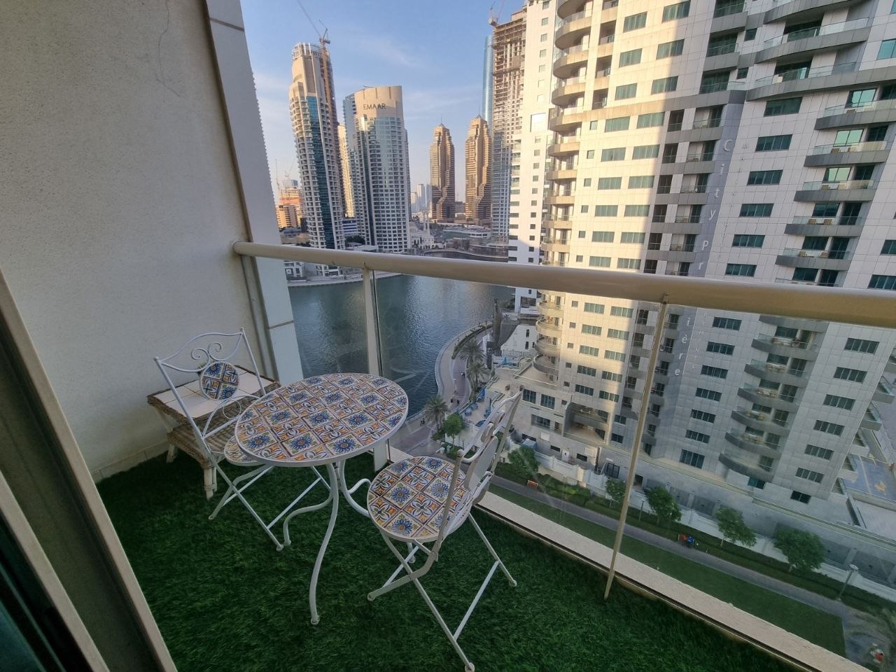 Studio apartment in Dubai Marina, fully furnished with balcony, 65000 AED per year