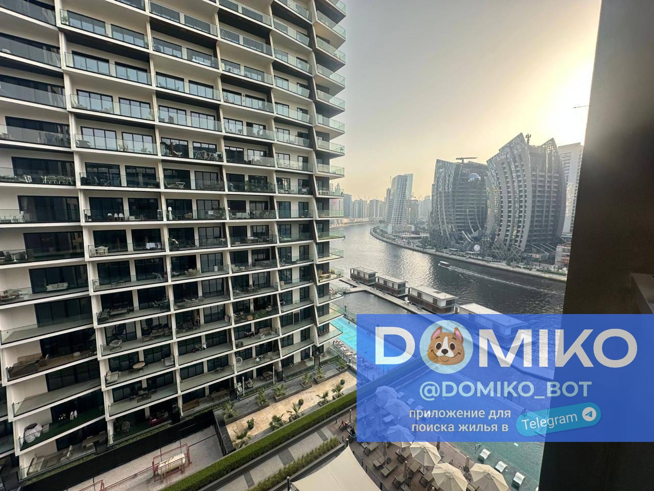 Аренда — 1+1 квартира, 58 кв.м, Business Bay, полностью меблированная