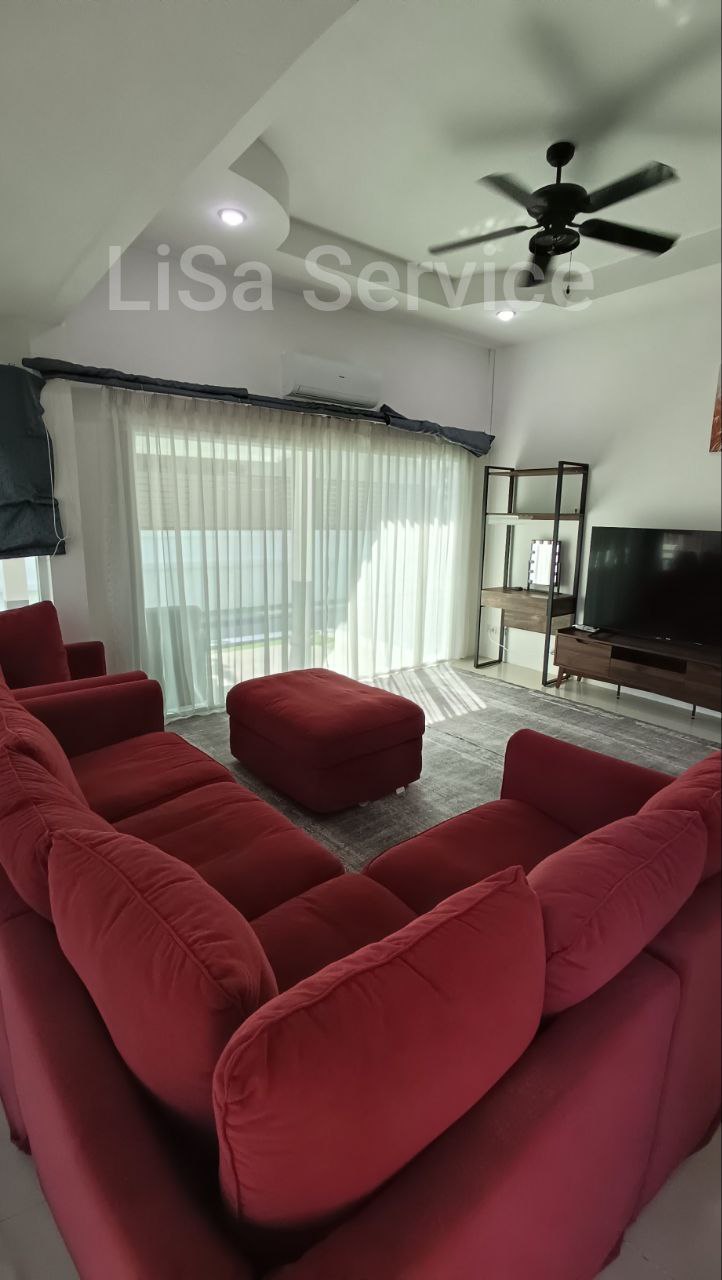 Сдается — Вилла Baan Dusit Pattaya 1, 200 кв.м, 4 спальни, сауна, бассейн, коттеджный поселок, цена по запросу