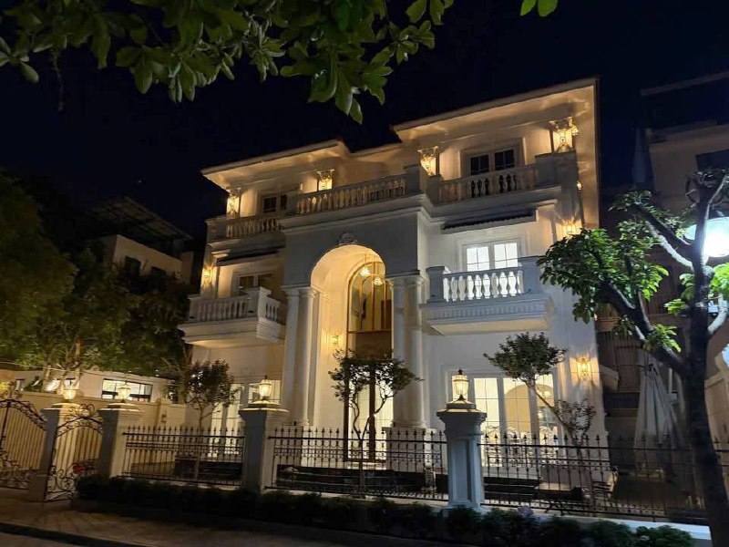 Аренда новой виллы в ЖК V1, VCN Phước Hải: 6 спален, 360 м²