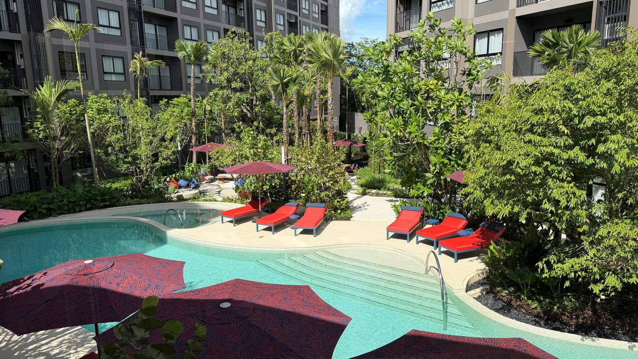 Аренда — Квартира в The Base Cherngtalay, 35 м², новая, от собственника