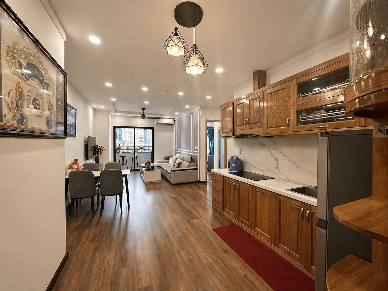 Сдается — Apartment 2 bedrooms in Northern Nha Trang. 71 sq.m., fully renovated, near the beach. 16,000,000 VND/month