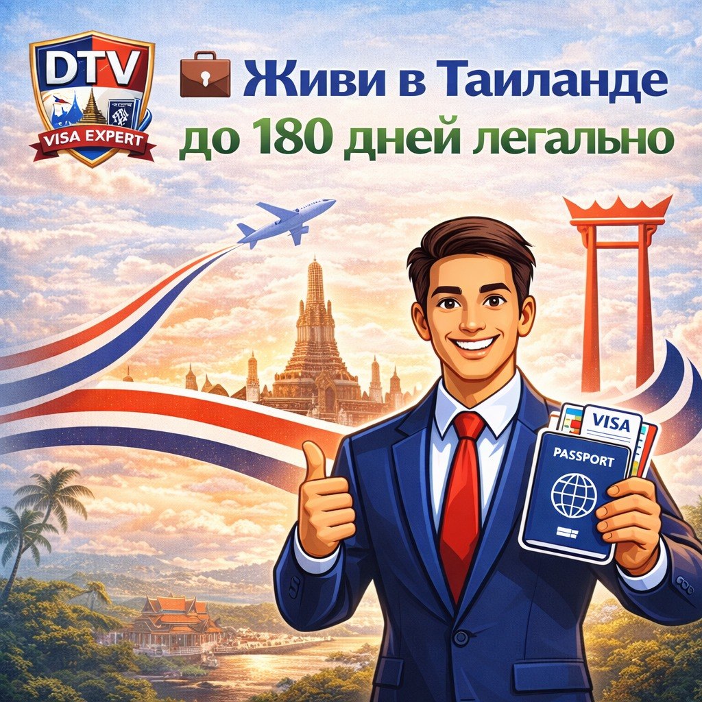 DTV Visa service: 180-day stay, valid 5 years, full document support