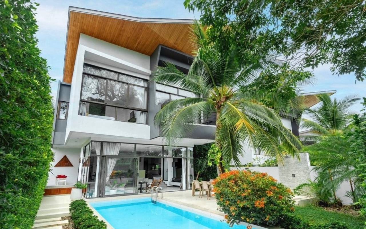 Аренда - Villa Civetta, 3 спальни, 4 ванные, бассейн, закрытый комплекс, Rawai