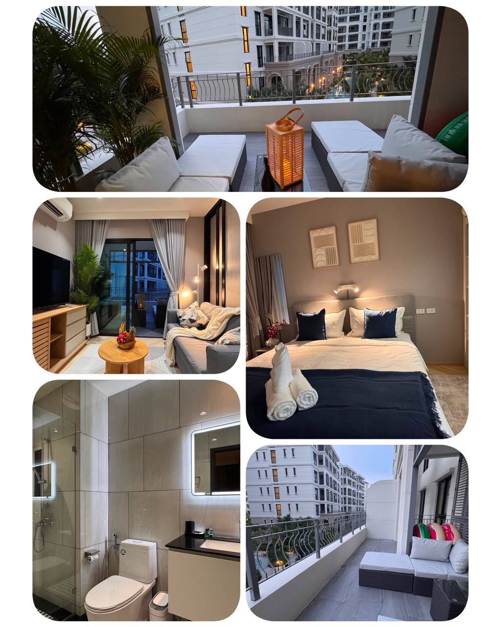 Аренда дизайнерских апартаментов в Legendary Bangtao: 1 спальня, 44 м², терраса
