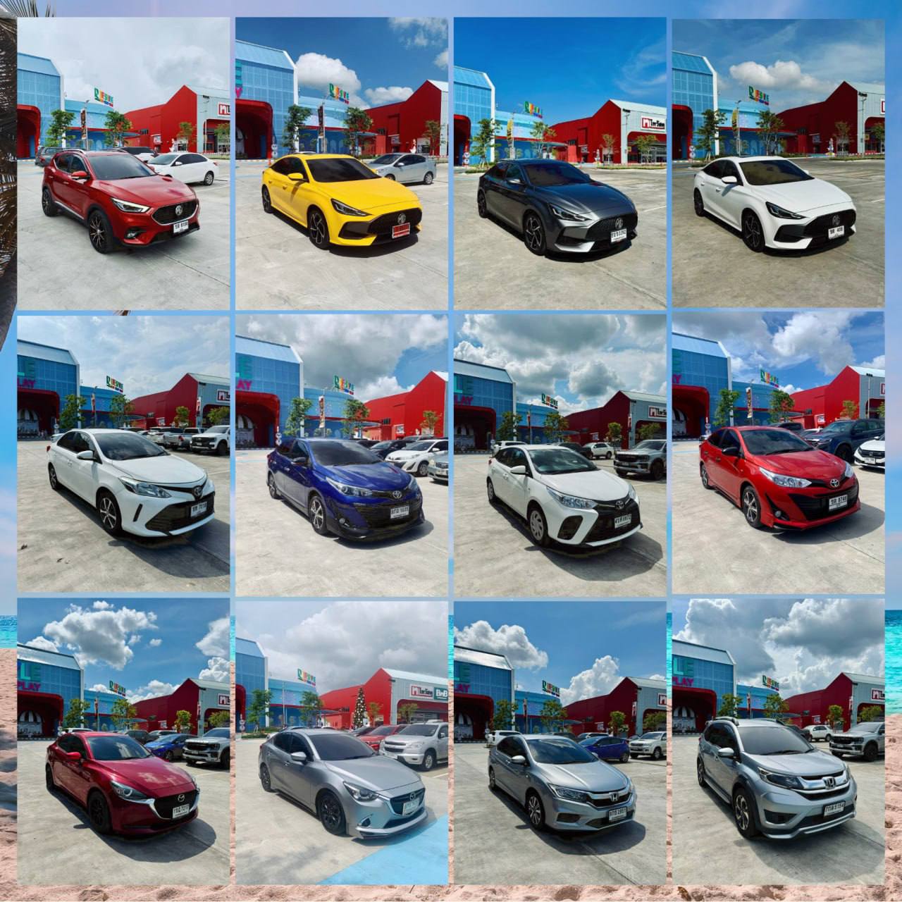 Thai Rent Auto сдает в аренду автомобили, свободные с июня, от 8000 бат в месяц
