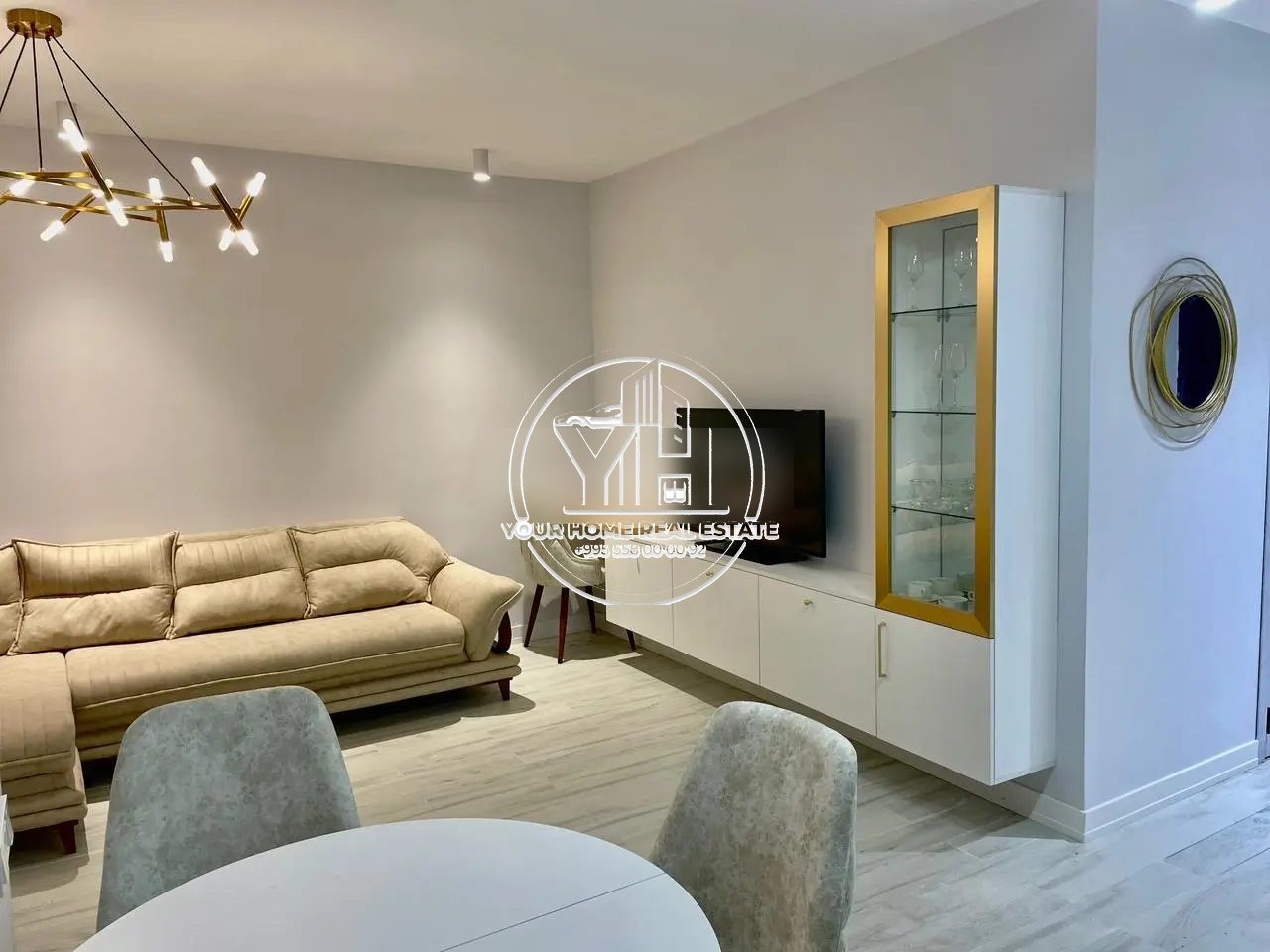 Rent — 2 room apartment in Batumi, 60 m², newly renovated