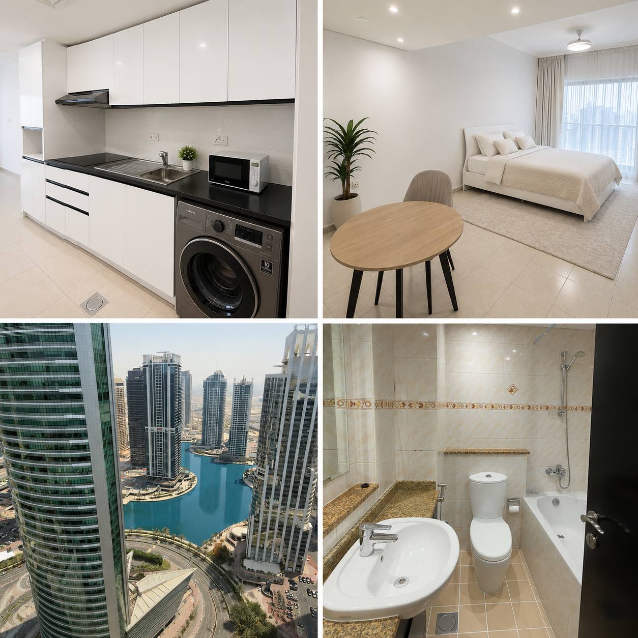 Стильная студия в JLT Cluster D на 39 этаже с видом на Dubai Marina, метро, бассейн и тренажёрный зал