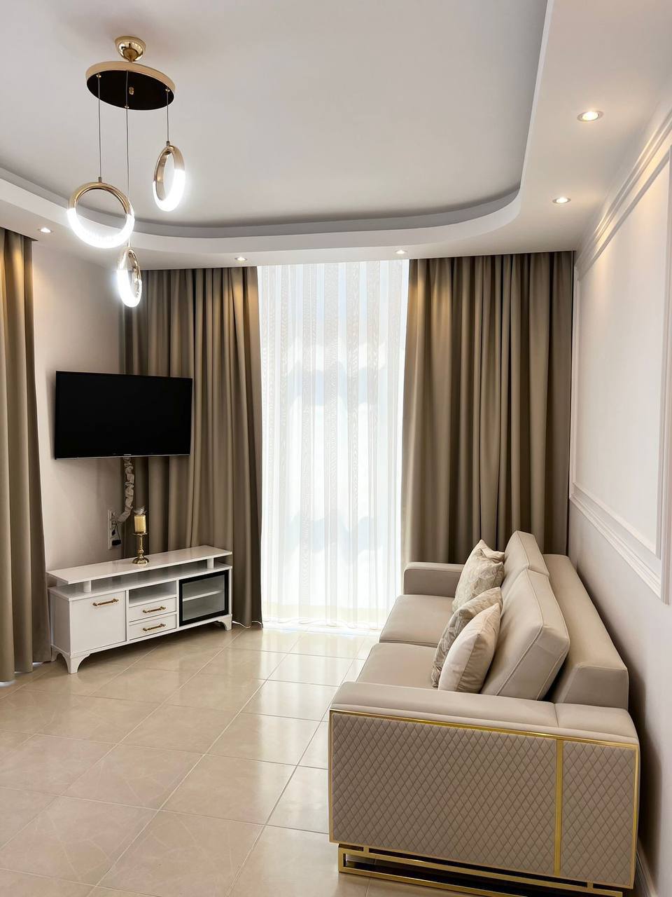 Сдача — Квартира 1+1 в ЕКТА, вид на море, свой пляж