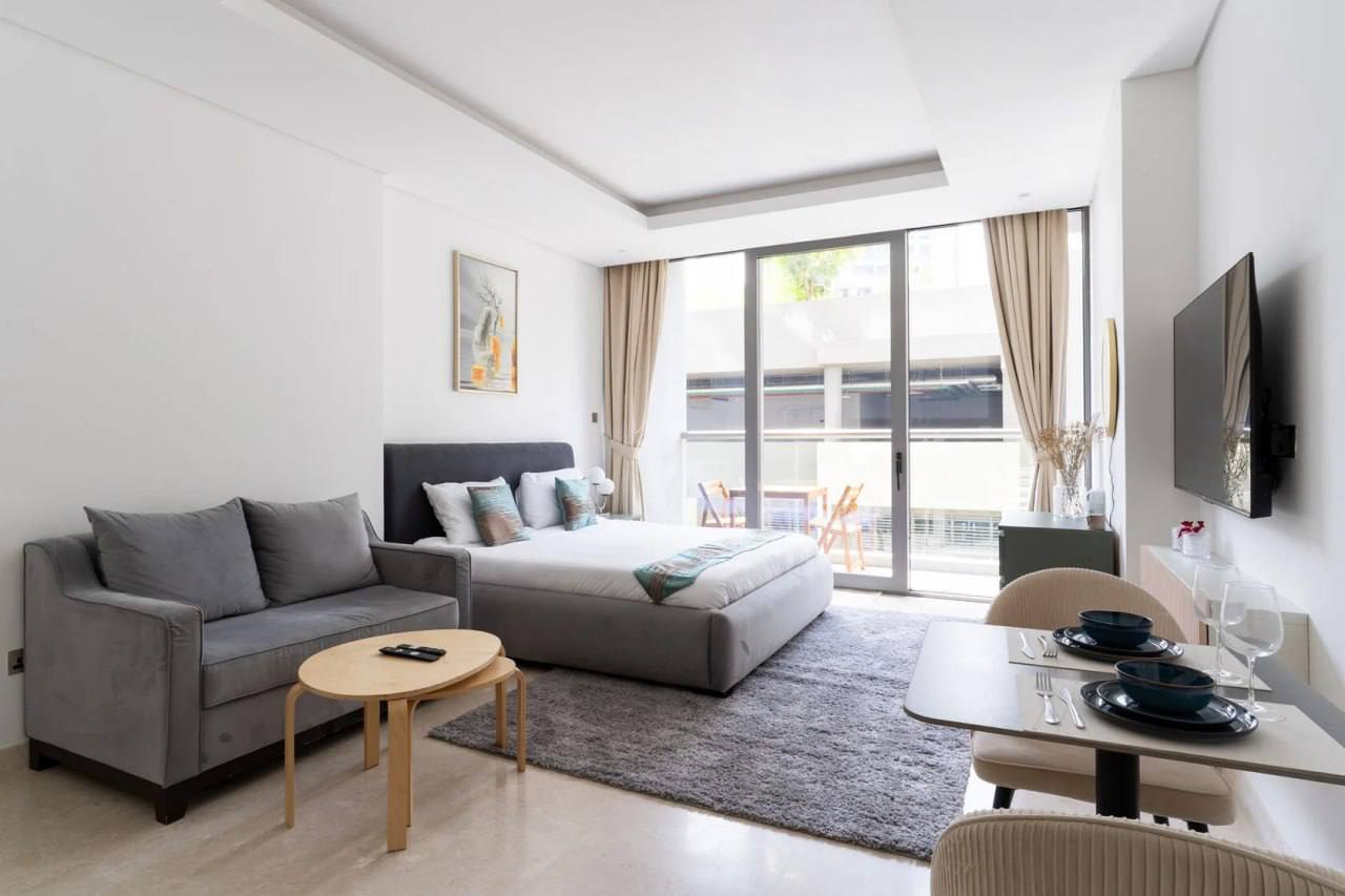 Студия в The Sterling West, Business bay, с включенными счетами