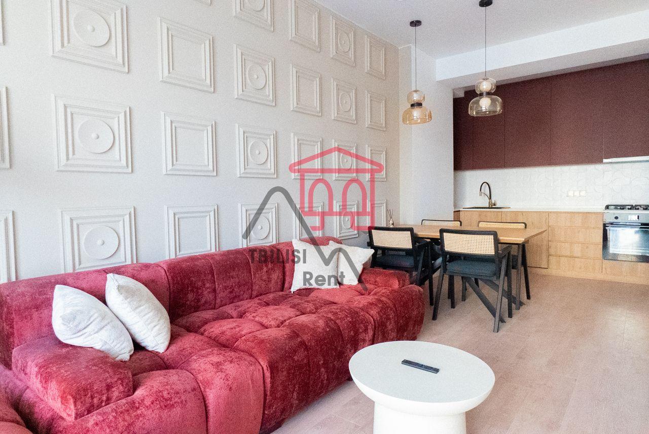 Сдача в аренду 3-комнатной квартиры премиум-класса в Сабуртало, 100 м²